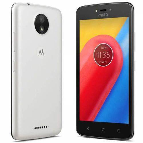 Assistência Técnica, SAC e Garantia do produto Smartphone Motorola Moto C Xt1750,tela 5.0, Dual Sim,8gb, 5mp/2mp - Branco