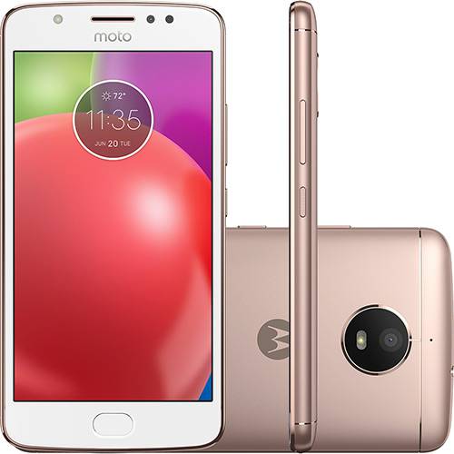Assistência Técnica, SAC e Garantia do produto Smartphone Motorola Moto E4 Dual Chip Android 7.1 Nougat Tela 5" Quad-Core 1.3GHz 16GB 4G Câmera 8MP - Ouro Rose
