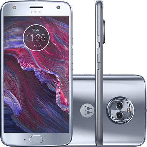 Assistência Técnica, SAC e Garantia do produto Smartphone Motorola Moto X4 Dual Cam Android 7.0 Tela 5.2" Octa-Core 32GB Wi-Fi 4G Câmera 12MP - Azul Topázio