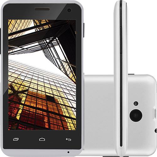 Assistência Técnica, SAC e Garantia do produto Smartphone Multilaser MS40 Dual Chip Android 4.4 Tela 4" 4GB 3G Câmera 5MP - Branco