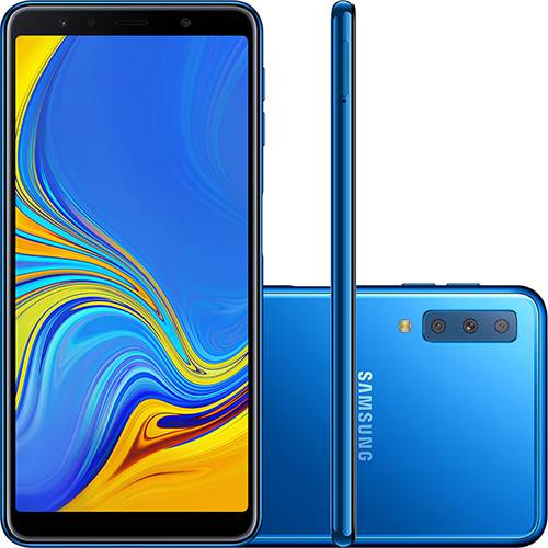 Assistência Técnica, SAC e Garantia do produto Smartphone Samsung Galaxy A7 64GB Dual Chip Android 8.0 Tela 6" Octa-Core 2.2GHz 4G Câmera Triple - Azul