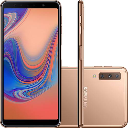 Assistência Técnica, SAC e Garantia do produto Smartphone Samsung Galaxy A7 64GB Dual Chip Android 8.0 Tela 6" Octa-Core 2.2GHz 4G Câmera Triple - Cobre