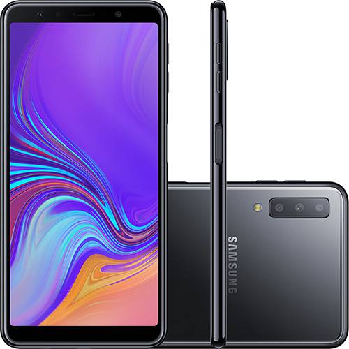 Assistência Técnica, SAC e Garantia do produto Smartphone Samsung Galaxy A7 64GB Dual Chip Android 8.0 Tela 6" Octa-Core 2.2GHz 4G Câmera Triple - Preto