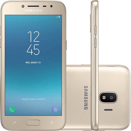 Assistência Técnica, SAC e Garantia do produto Smartphone Samsung Galaxy J2 Pro Dual Chip Android 7.1 Tela 5" Quad-Core 1.4GHz 16GB 4G Câmera 8MP - Dourado