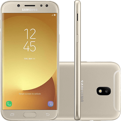 Assistência Técnica, SAC e Garantia do produto Smartphone Samsung Galaxy J5 Pro Dual Chip Android 7.0 Tela 5,2" Octa-Core 1.6 GHz 32GB 4G Câmera 13MP - Dourado