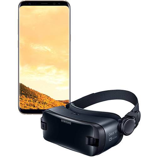 Assistência Técnica, SAC e Garantia do produto Smartphone Samsung Galaxy S8+ 64GB - Dourado + Gear VR com Controle