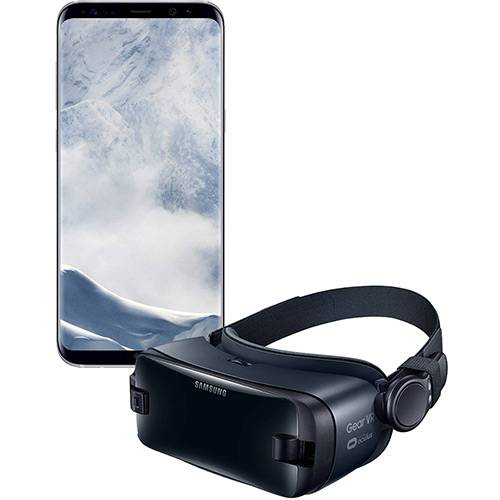 Assistência Técnica, SAC e Garantia do produto Smartphone Samsung Galaxy S8+ 64GB - Prata + Gear VR com Controle 2