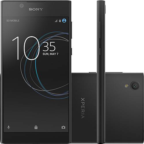 Assistência Técnica, SAC e Garantia do produto Smartphone Sony Xperia L1 Sony Dual Chip Android Tela 5.5" Quad Core 16GB Wi-Fi Câmera 13MP - Black