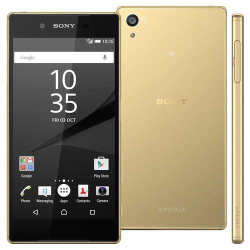 Assistência Técnica, SAC e Garantia do produto Smartphone Sony Xperia Z5 Dual Dourado com 32gb, Tela 5.2", Câmera 23mp, 4g, Android 5.1