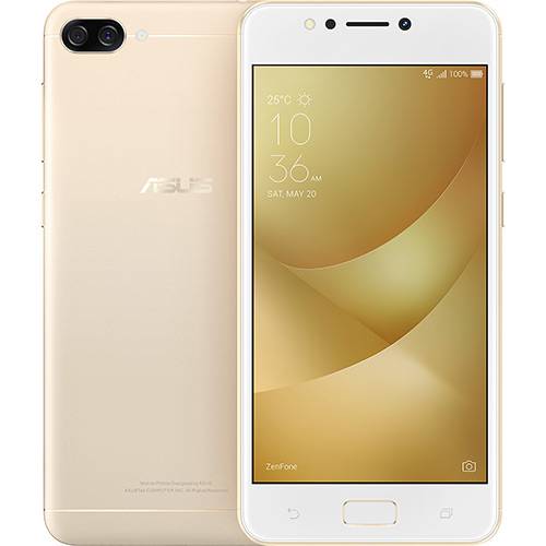 Assistência Técnica, SAC e Garantia do produto Smartphone Zenfone Max M1 32GB Dual Chip Android 7 Tela 5.2" Qualcomm Snapdragon 425 4G Câmera 13 + 5MP (Dual Traseira) - Dourado