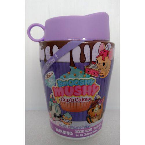 Assistência Técnica, SAC e Garantia do produto Smooshy Mushy Series 4 Cup 'n Cakes - Tampa Roxa