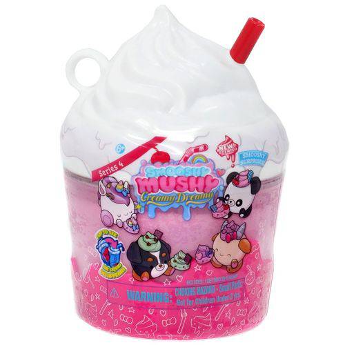 Assistência Técnica, SAC e Garantia do produto Smooshy Mushy - Smooshy Surpresa - Series 4 - Creamy Dreamy - ROSA