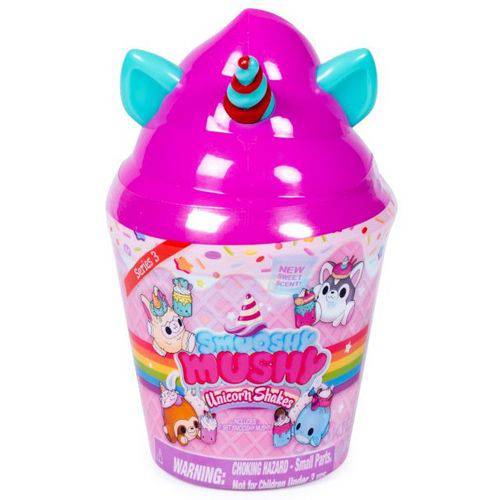 Assistência Técnica, SAC e Garantia do produto Smooshy Mushy - Unicorn Shakes - Series 3 - ROSA