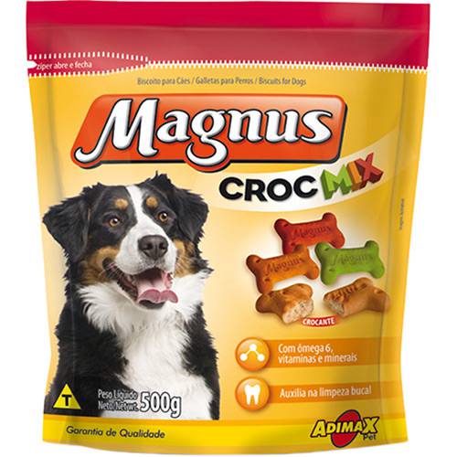 Assistência Técnica, SAC e Garantia do produto Snack Magnus Croc Mix 500g