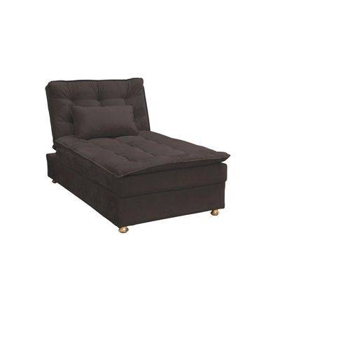 Assistência Técnica, SAC e Garantia do produto Sofá Cama Chaise 1 Lugar Penelope - Marrom Pena