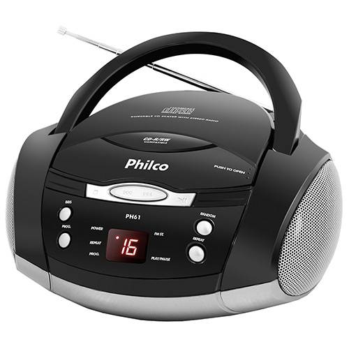 Assistência Técnica, SAC e Garantia do produto Som Portátil Philco Ph61 com CD Player Rádio FM MP3 AUX IN - Cinza/Preto