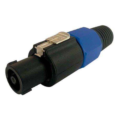 Assistência Técnica, SAC e Garantia do produto Speakon Macho Conector Importado Redondo 4 Vias Azul