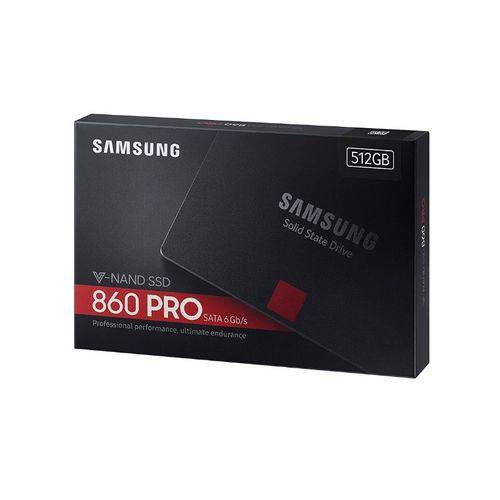 Assistência Técnica, SAC e Garantia do produto Ssd 512gb Sata 3 Samsung 2.5 860 Pro Mz-76p512bw