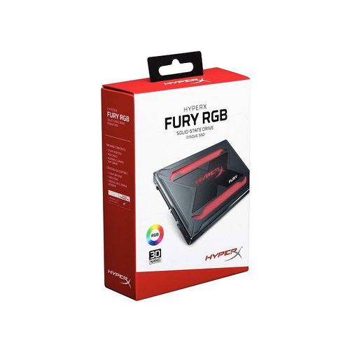 Assistência Técnica, SAC e Garantia do produto SSD Hyperx Fury RGB 240gb Sata3 2,5 Nand 3dtlc - Shfr200/240g