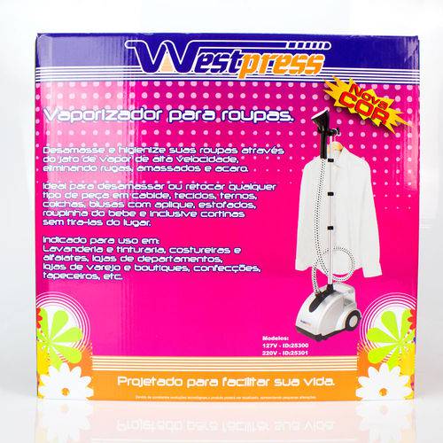 Assistência Técnica, SAC e Garantia do produto Steamer Vaporizador Westpress Cinza – 2530
