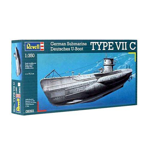 Assistência Técnica, SAC e Garantia do produto Submarino Alemão Type VII C - 1/350 - Revell 05093