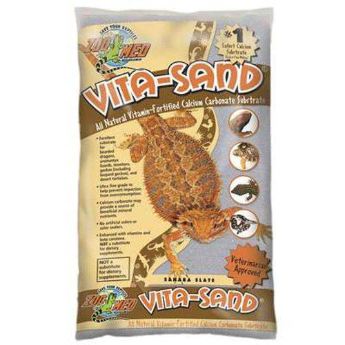 Assistência Técnica, SAC e Garantia do produto Substrato para Répteis Zoomed Vita-Sand Sahara Slate 2,25Kg