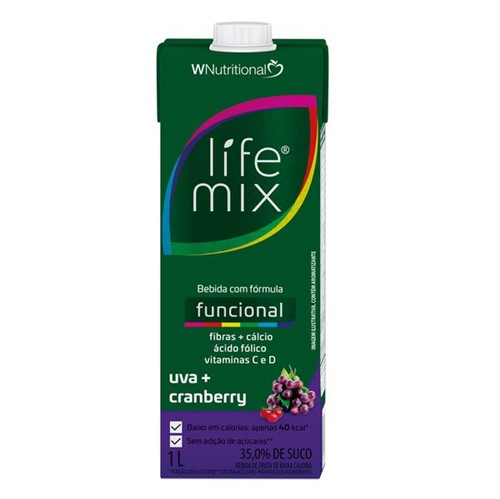 Assistência Técnica, SAC e Garantia do produto Suco Pronto Life Mix 1l Uva com Cranberry