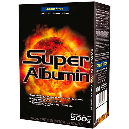 Assistência Técnica, SAC e Garantia do produto Super Albumina - 500g - Probiótica Millennium