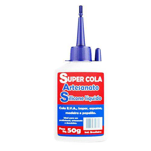 Assistência Técnica, SAC e Garantia do produto Super Cola Artesanato Silicone Líquido 50g.