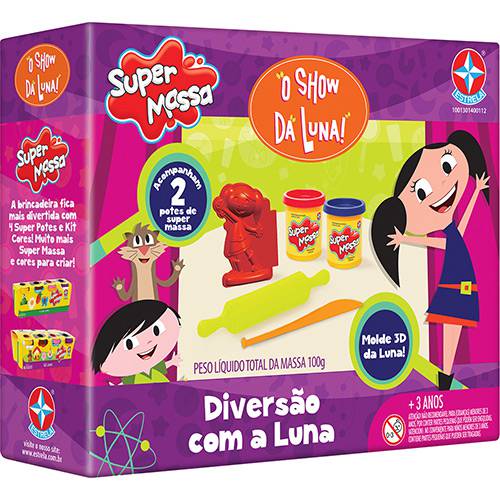 Assistência Técnica, SAC e Garantia do produto Super Massa Diversão com a Luna - Estrela