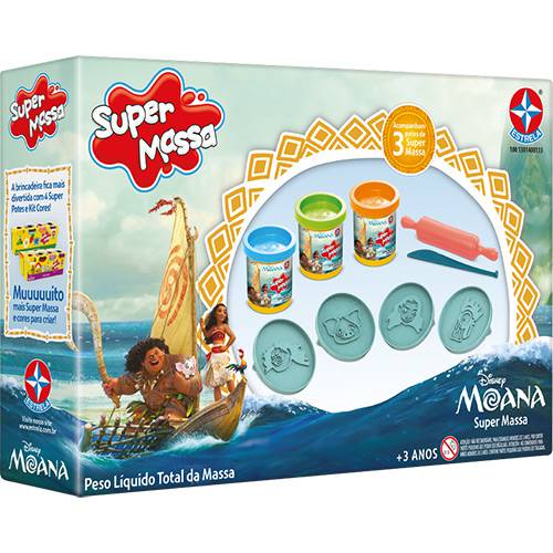 Assistência Técnica, SAC e Garantia do produto Super Massa Moana - Estrela