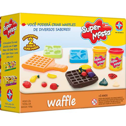 Assistência Técnica, SAC e Garantia do produto Super Massa Waffle - Estrela