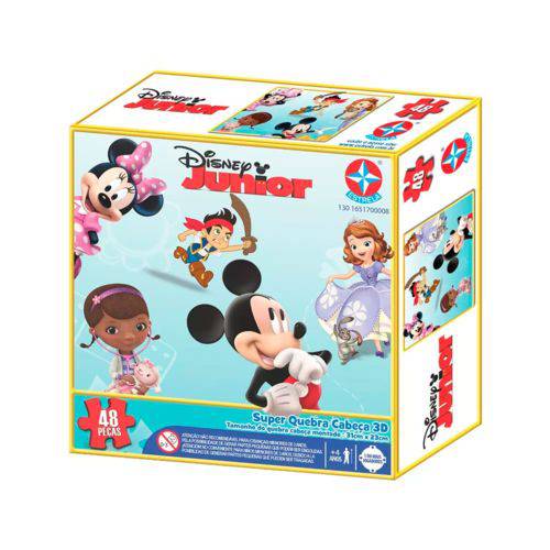 Assistência Técnica, SAC e Garantia do produto Super Quebra Cabeça 3d Disney Jr