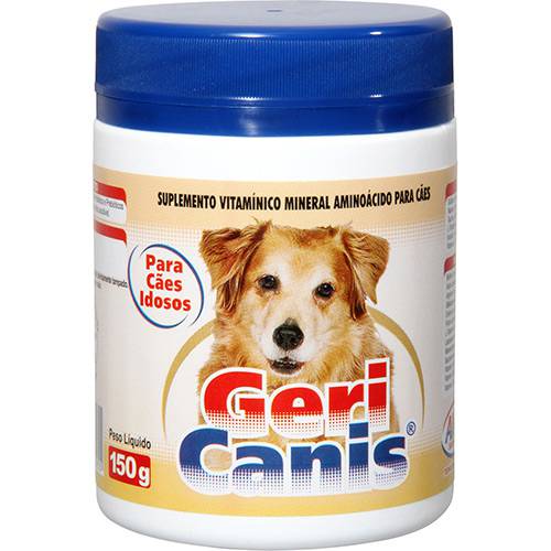 Assistência Técnica, SAC e Garantia do produto Suplemento Vitamínico Mineral Aminoácido para Cães Geri Canis 150G - Alivet