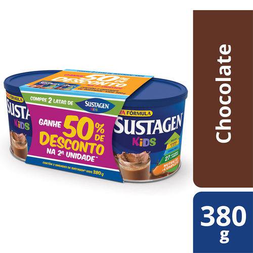 Assistência Técnica, SAC e Garantia do produto Sustagen Kids Chocolate Lata 2x380g