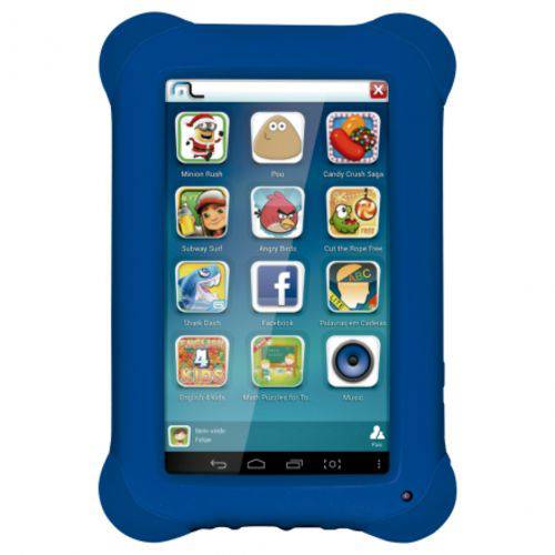 Assistência Técnica, SAC e Garantia do produto Tablet Kid Pad 8Gb , Quad Core , Android 4.4 , Cam 2.0 MP, a