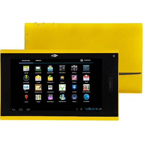 Assistência Técnica, SAC e Garantia do produto Tablet Mormaii Cyborg 8GB Wi-fi + 3G Tela 7" Android 4.0 Processador 1.0 GHz - Amarelo