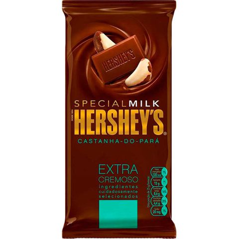 Assistência Técnica, SAC e Garantia do produto Tablete Chocolate Special Milk Castanha para 100g - Hersheys