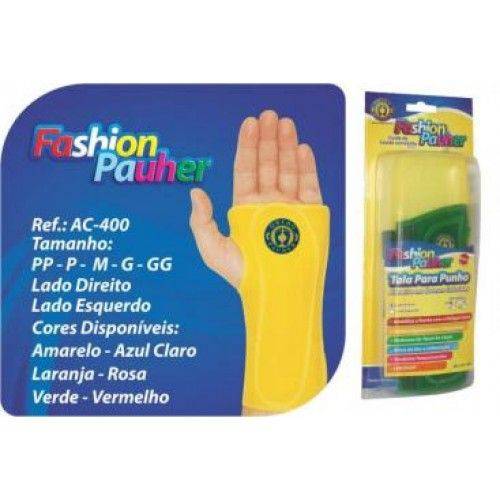 Assistência Técnica, SAC e Garantia do produto Tala para Punho Fashionpauher - Amarela - Ortho Pauher - Cód: Ac 400-am