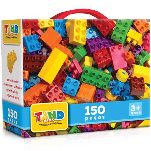 Assistência Técnica, SAC e Garantia do produto Tand Kids - Maleta com 150 Peças - Tand