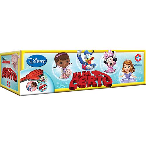 Assistência Técnica, SAC e Garantia do produto Tapa Certo Disney Jr. - Estrela