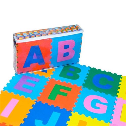 Assistência Técnica, SAC e Garantia do produto Tapete Alfabeto com 26 Peças de E.V.A Yoyo Kids Colorido
