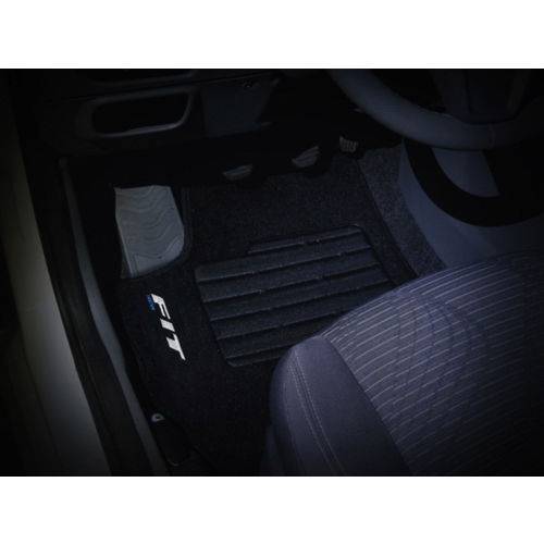 Assistência Técnica, SAC e Garantia do produto Tapete Carpete Preto Honda New Fit 2009 a 2015 - Personalizado com Logo Bordado Nos Tapetes Frontais