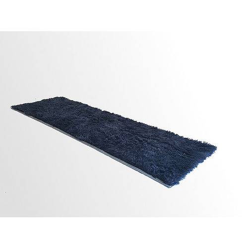 Assistência Técnica, SAC e Garantia do produto Tapete Saturs Shaggy Pelo Alto Cinza - 60 X 180 Cm Tapete para Sala e Quarto