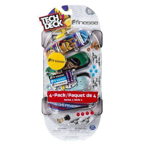 Assistência Técnica, SAC e Garantia do produto Tech Deck 4 Pack Multipack Multikids - Br338