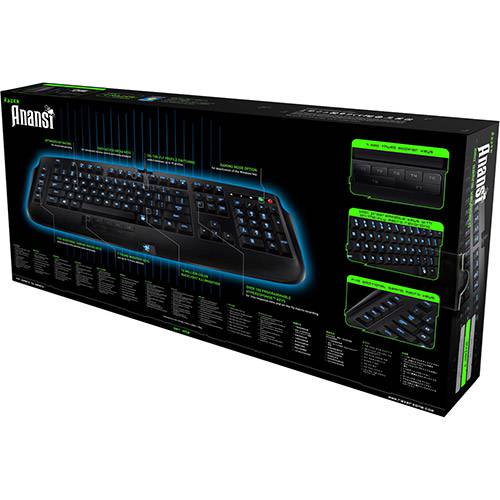 Assistência Técnica, SAC e Garantia do produto Teclado Anansi P/ PC - Razer