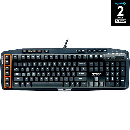 Assistência Técnica, SAC e Garantia do produto Teclado Gamer G710+ Mecânico - Logitech G