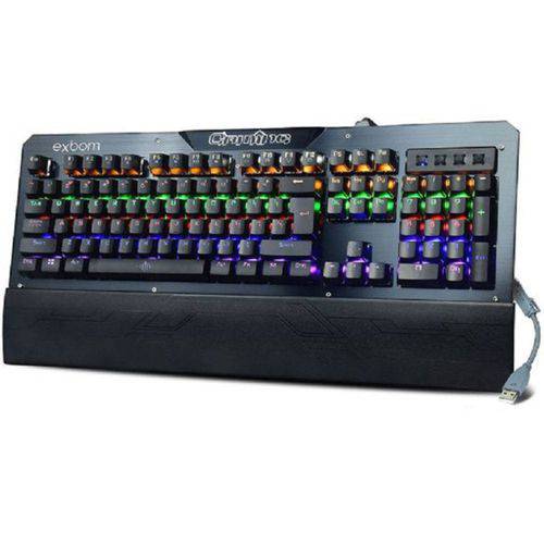 Assistência Técnica, SAC e Garantia do produto Teclado Gamer Mecânico em Metal BK-GX1 Anti Ghost