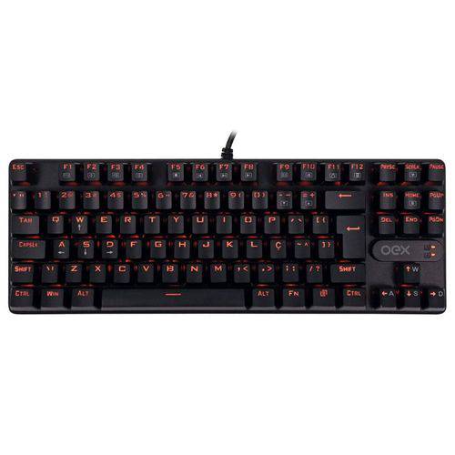 Assistência Técnica, SAC e Garantia do produto Teclado Gamer Mecanico Switch Azul Usb Led Vulcan Tc603 Oex