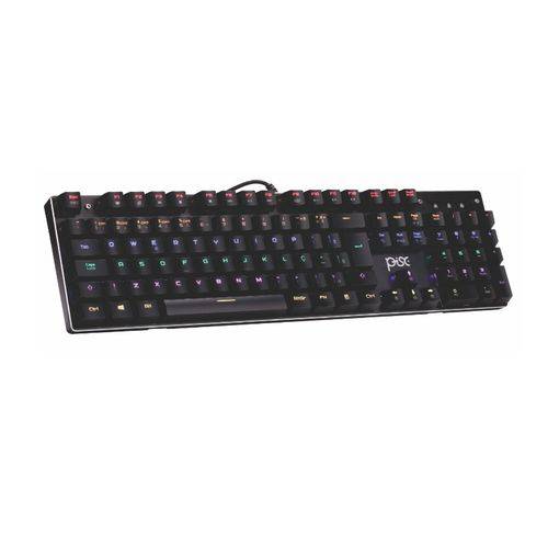 Assistência Técnica, SAC e Garantia do produto Teclado Gamer Pisc Fighter Mecânico Rgb Usb 1890